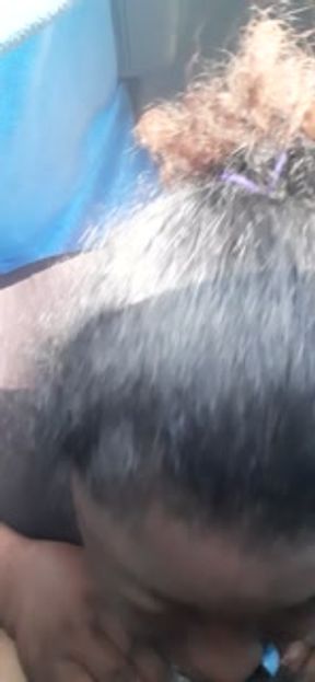 Massive Booty Ebony BBW Snatches Cum out of Cock Pt2