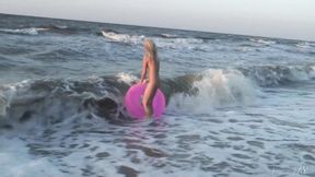 ”Young Blonde Agnes Likes Getting Naked... IN PUBLIC?!”