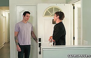 Jayden Marcos takes his teacher Calvin Banks in his bedroom