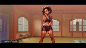 Taffy Tales V0.95.7 Part 87 Gym Touching! by Loveskysan69