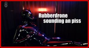 Rubberboy, sounding, piss and cum
