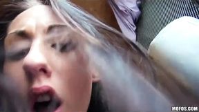 Czech teen gets royally nailed, squirting heavily afterwards.