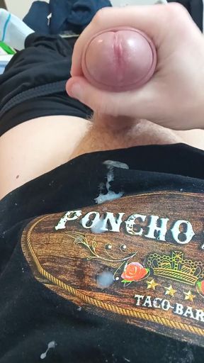 Spectacular moment from &quot;A very beautiful shemale cums from a fat cock 5 times a day on the orders of my stepmother&quot;