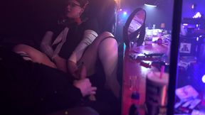 Late Night Game Ends in a Creampie and Some Mutual Masturbation