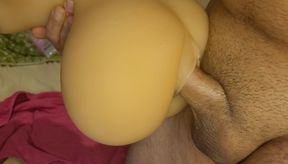 A lustful and slippery sex session