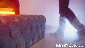 Latino businessman Gustavo Cruz anal and raw dominates John Brachalli