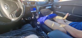 School Break Glove Jerk Crushes Massive Femboy Cock Cum Geysers