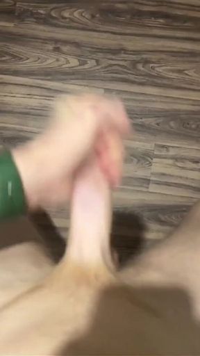 Big Dick Twink Solo Skinny Student Jerks off & Unloads Massive Cumshot!