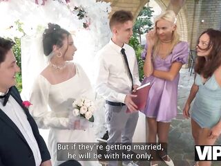 VIP4K. Bride was drilled hard and got anal creampie. Hawt sex with Jane White