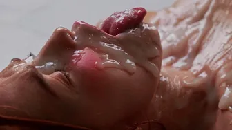 Fiery Redhead Maid Jia Lissa's Clone Fantasy Solo Masturbation Ahegao