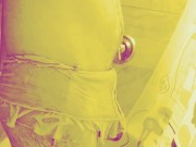 Alien in Belly! Chubby Sissy in the Shower Impregnation! Bulge Invasion