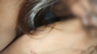 Riding my husband's friend until he does not resist and runs in my ass.