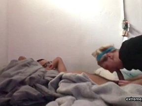 My niece takes breakfast in guest room