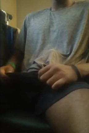 Caught Masturbating by an Embarrassed Friend