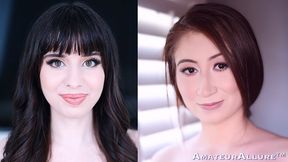 Amateur babes Alison Fields and Ava Davis get a good dicking