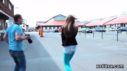 Physician watches hymen checkup and virgin teen banging
