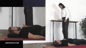 Slave under the feet of Mistress Natasa PP B wmv