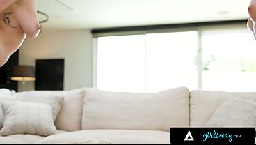 Hot blonde Skye Blue enjoys pierced tits worship and rough doggystyle fuck