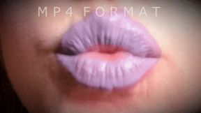 Light Pink Lip Licks and Sniffs (HD) MP4