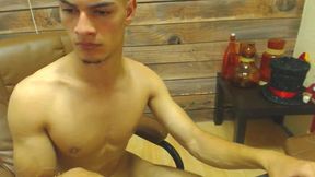 Thomas Jerking Off and Cums