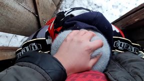 I Fuck A Stranger In The Mouth In The Toilet And Quickly Cum