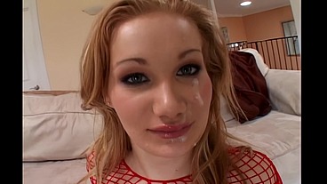 Black Dudes Cover Katie Ray's Face In Cum