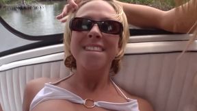 Hot and Wet Lesbian Threesome on a Boat Trip Leads to Multiple Orgasms