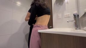 I want to touch my brother's wife in the bathroom of her house!!