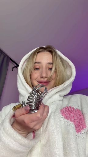 Smoking hookah in hoodie