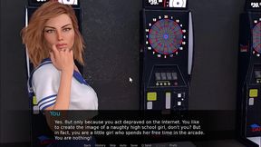 johannesgaming - update #91 - futa dating simulator 3 ruby is teasing him with her sexy school outfit - jun 06, 2024