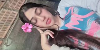 Amateur Actress Masturbates and Touches Her Big Tits