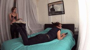 Holey socks humilation and dirty feet ds