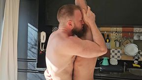 hot kitchen fuck with eli barcellos