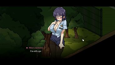 Female Police Officer Virgin Turns into a Pervert [ HARDCORE Hentai Game ] Ep.3 POLICE WOMAN PEE and masturbate in PUBLIC PARK !
