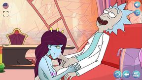Huge Cocked Rick takes on dominant mature 3D girlUnity