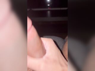 Dad jerks his large brown dong all alone toronto