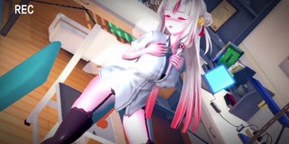 Naughty Diablilla woman is waiting for you in bed! Vtuber - Nakiri Ayame