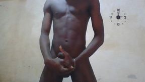 Wanking My Black Cock