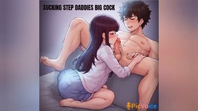 step daddy gets blowjob by slutty step daughter premium version (it will make you cum )