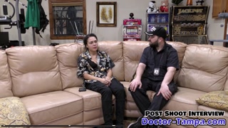 Become Doctor Tampa, Give Your Neighbors Step-Daughter Mara Luvs 1st Gyno Exam EVER At Doctor-Tampa.