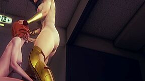 Carol Fonda In Marvel Dc Hentai Futanari Gets Fucked And Sucks Wonder Woman Futa - Japanese Asian Manga Anime Game Porn