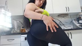 Leggings , Bra and Big Bubbly Farts