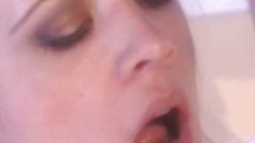 Latex dominatrix whips and drills Anna Mills juicy pussy