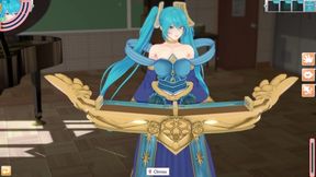 3D/Anime/Hentai, League of legends: Sona is getting fucked by the piano !!