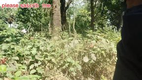 Desi bangali boy in forest fuk tree