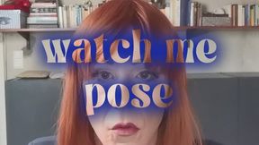 The Office Lady Returns - watch me pose for 25 minutes