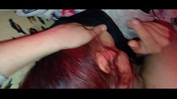 My stepdaughter swallows cum