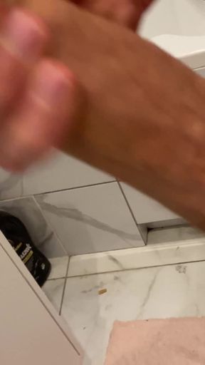 Masturbation in the Bathroom