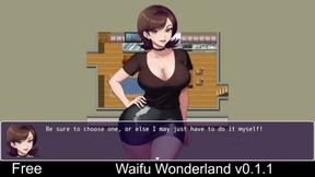 Waifu Wonderland &lpar;free game itchio&rpar; Role Playing