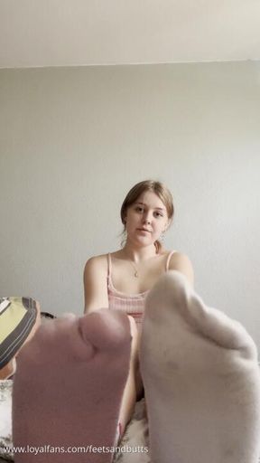 Naive 18 Year Old Bratty Stinky Socks 🧦🧀 – Cute Dirty Socks